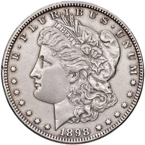 USA Dollaro 1898 - KM ... 