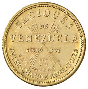 VENEZUELA Medaglia Caciques de Venezuela - ... 