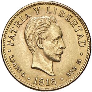 CUBA 2 Pesos 1916 - KM ... 