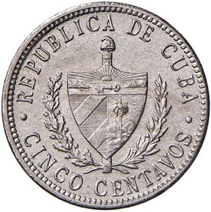 CUBA 5 Centavos 1946 - ... 