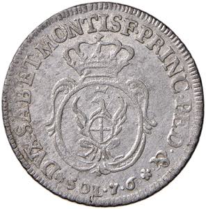 SAVOIA Carlo Emanuele III (1730-1773) 7,6 ... 