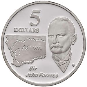 AUSTRALIA Elisabetta II (1952-) 5 Dollari ... 