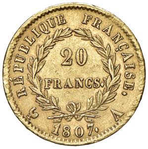 FRANCIA Napoleone (1804-1844) 20 Franchi ... 