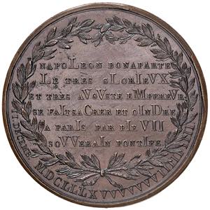 FRANCIA Napoleone Imperatore Medaglia 1804 ... 