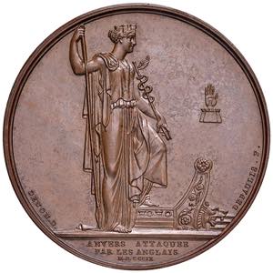 FRANCIA Napoleone I Imperatore Medaglia 1809 ... 