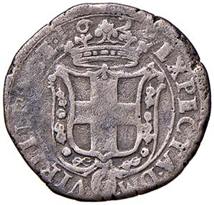 Carlo Emanuele I (1580-1630) Fiorino 1629 ... 