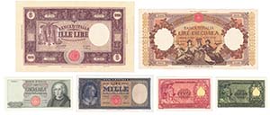 ITALIA Repubblica Monetazione in Lire ... 
