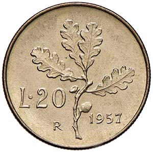 ITALIA Repubblica Monetazione in Lire ... 