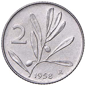ITALIA Repubblica Monetazione in Lire ... 
