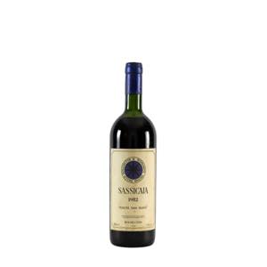 Sassicaia 1982, Tenuta San Guido Bolgheri ... 