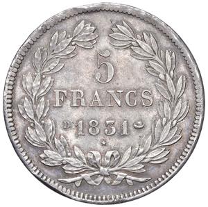 FRANCIA Luigi Filippo I (1830-1848) 5 ... 