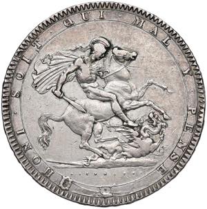GRAN BRETAGNA Giorgio III (1760-1820) Corona ... 