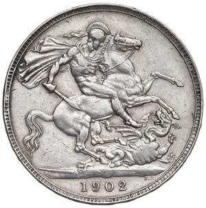 GRAN BRETAGNA Edoardo VII (1901-1910) Corona ... 