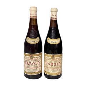 Piemonte Barolo, Damilano Langhe 1958 1968  ... 