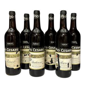 Piemonte Pio Cesare 1964 Langhe 2 bts ... 