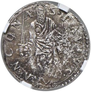 Paolo IV (1555-1559) Ancona - Giulio - Munt. ... 