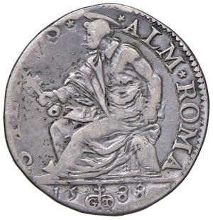 Sisto V (1585-1590) Testone 1588 - Munt. 47 ... 