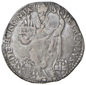 Sisto V (1585-1590) Bologna - Giulio stemma ... 