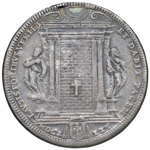 Clemente X (1670-1676) Piastra anno del ... 