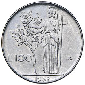 ITALIA Monetazione in Lire (1946-2001) 100 ... 