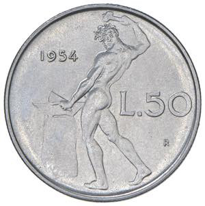 ITALIA Monetazione in Lire (1946-2001) 50 ... 