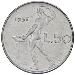 ITALIA Monetazione in Lire (1946-2001) 50 ... 