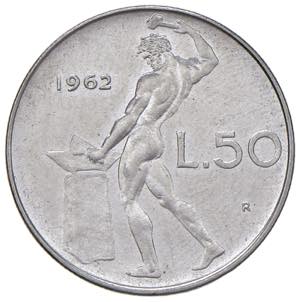 ITALIA Monetazione in lire (1946-2001) 50 ... 