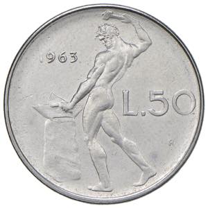 ITALIA Monetazione in Lire (1946-2001) 50 ... 