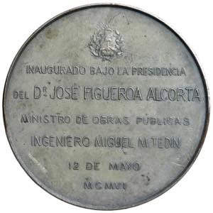 ARGENTINA Medaglia 1906 Inaugurazione ... 