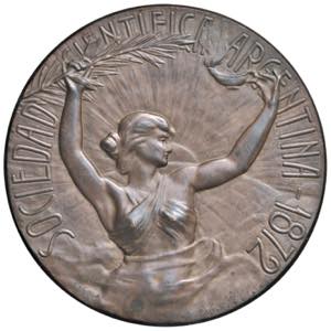 ARGENTINA Medaglia 1910 ... 