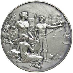 ARGENTINA Medaglia 1913 ... 