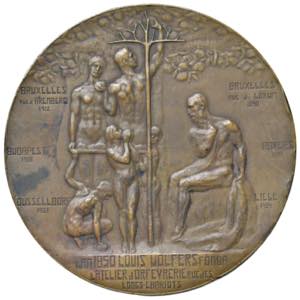 BELGIO Medaglia 1912 ... 