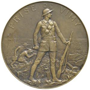 CANADA Medaglia 1918 ... 