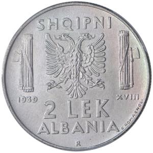 Vittorio Emanuele III (1939-1943) Albania - ... 