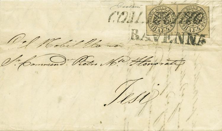 lettera con testo del 28.9.1853 da ... 