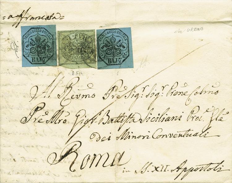 lettera con testo del 7.3.1855 da ... 