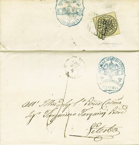 lettera con testo del 3.4.1862 ... 