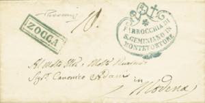 lettera con testo dell11.4.1859 ... 
