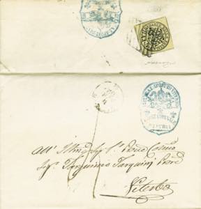 lettera con testo del 3.4.1862 dalla ... 