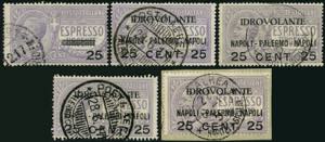 Posta Aerea - Italia - 1917 - Espresso ... 