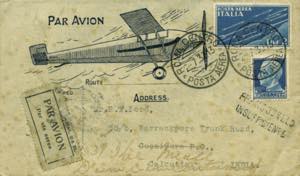 Posta Aerea - Italia - 1930 - aerogramma da ... 