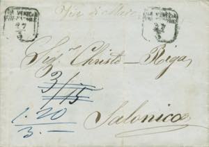 L.Veneto - lettera con testo del 22.3.1863 ... 
