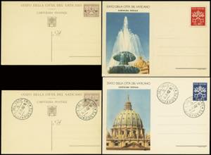 Vatican - 7 postal postcards (2 unused + 5 ... 