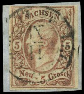 Germania (Antichi Stati) - Sassonia - 1856 - ... 