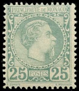 Monaco (Principality) - 1885 - Effigy Prince ... 