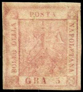 gr.5 II tav. carminio rosa n.9 - Sassone ... 