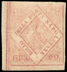gr.20 II tav. rosa chiaro n.13, con ottimi ... 