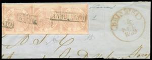 parte di lettera con gr.1/2 I tav. rosa ... 