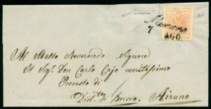da Almenno ad Airuno del 7.8.(1857?) con ... 