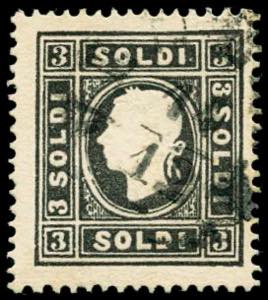s.3 II tipo nero n.29 - Sassone n.29 - ann. ... 